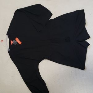 NWT  shorts romper with tie waist